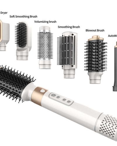 Oem Brand Multi Styler Metal Ionic High Speed Hair Dryer Set Beauty Electric Hair Drier Hair Brushes Hot Air Brush
