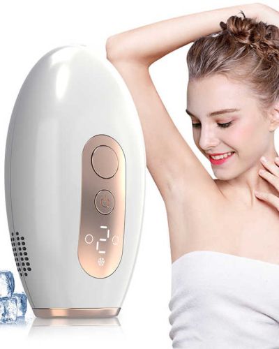 Skin Rejuvenation IPL Hair Removal Portable Handset Smooth Skin Laser Beauty Ice Cooling IPL Hair Removal for Home Use